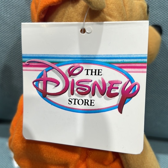 3/$25 The Disney Store Halloween Pumpkin Pooh, mini beanbag 8" - Picture 3 of 6